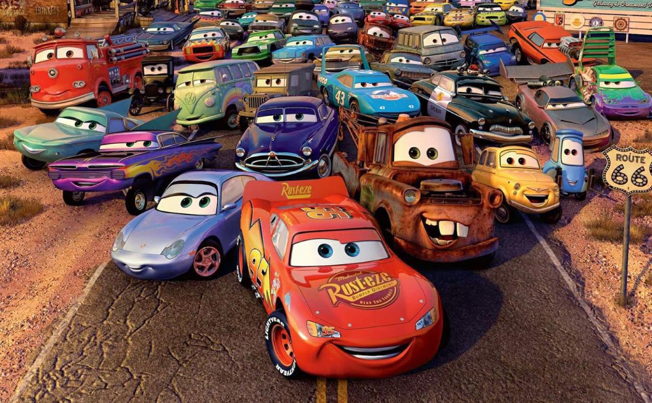 Los Autos Detrás De Cars La Película De Disney Pixar La Voz De Rosario