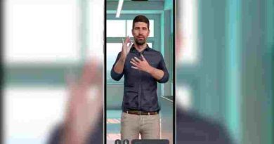 En Italia crearon un avatar que habla con lenguaje de signos