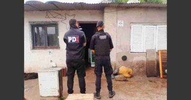Venado Tuerto: Dos detenidos para un escenario de crimen y narcomenudeo