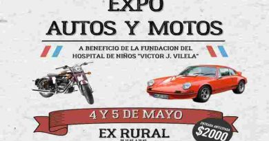 Expo de autos y motos antiguas: Un evento para disfrutar en familia y colaborar con el Hospital de Niños, Víctor J. Vilela