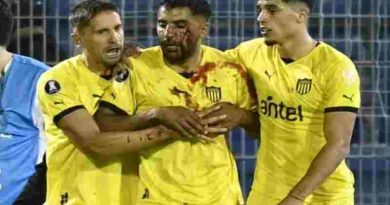 El hincha de Central que le tiró un piedrazo a un jugador de Peñarol en la Libertadores fue condenado a dos años de prisión condicional