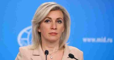 Rusia: Zajárova equiparó palabras de un funcionario de Italia con las de Hitler y Mussolini