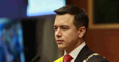 Daniel Noboa: “Estamos peleando una guerra” contra el crimen organizado