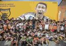 Di María tiene un nuevo mural en el club que lo vio nacer