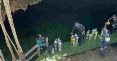 México: Hallaron muerto al buzo argentino que era buscado en el cenote Dzonbakal