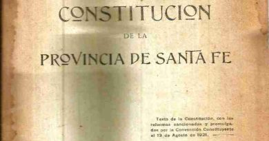 La Constitución Santafesina necesita se “cumplida, no reformada”