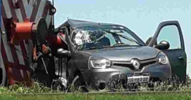 En Cabín 9, un tren arrolló a un remis con cuatro ocupantes y uno resultó herido