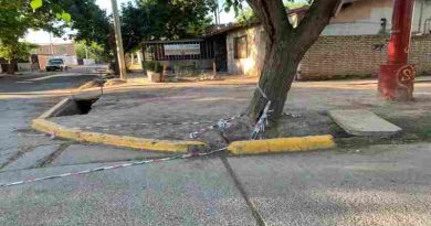 Mendoza: Un hombre murió electrocutado tras haberse trepado a un poste de luz para robar cables