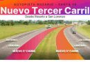 Por el avance de la obra del tercer carril de Autopista Rosario-Santa Fe, se implementan desvíos para camiones
