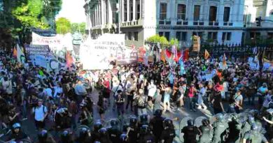 Incidentes en el Congreso: Nueva represión policial en la marcha de los jubilados