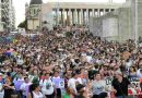 Rosario vistió sus calles este sábado con una multitudinaria marcha antifascista