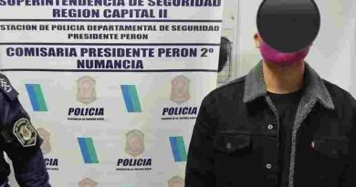 Detuvieron a Perro Primo, tenía un arma de guerra y marihuana