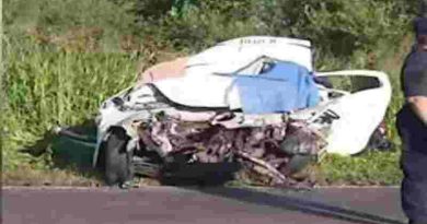 Córdoba: Choque fatal entre un micro y un auto dejó un saldo de dos muertos y tres heridos graves