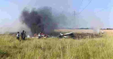 Corrientes: Se estrelló un helicóptero que combate los incendios con un final inesperado para el único tripulante