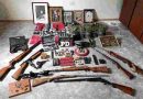 Buscaban arma robada y descubrieron gran cantidad de elementos con simbología nazi en Rosario