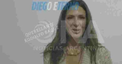 La jueza Julieta Makintach, afuera del juicio por la muerte de Maradona