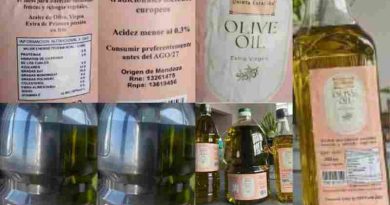 Anmat prohibió la venta y consumo de un aceite de oliva para “proteger la salud de los ciudadanos”