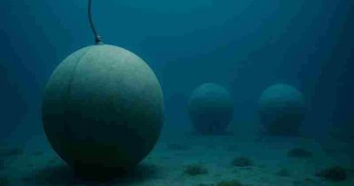 Chau a hidrocarburos y represas: unas bolas de hormigón en el fondo del mar pueden generar electricidad