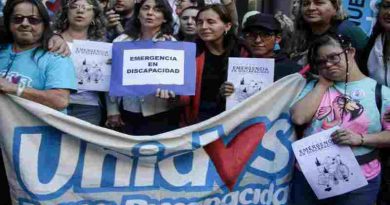 Contra el veto a la Ley de Emergencia en Discapacidad mañana se movilizarán diversas agrupaciones