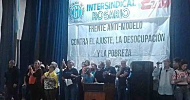 Gremios rosarinos y organizaciones sociales lanzan un plan de lucha para el 6 y 7 de agosto contra el gobierno de Milei