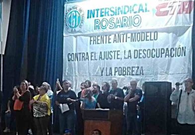 Gremios rosarinos y organizaciones sociales lanzan un plan de lucha para el 6 y 7 de agosto contra el gobierno de Milei