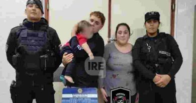 Una policía salvó la vida de un bebé de 10 meses que no respiraba en la localidad de San Lorenzo