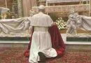El papa León XIV realizó una visita sorpresa a un santuario dedicado a la Virgen en el sur de Roma