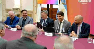 Pullaro recibió al nuevo presidente de la Unión Industrial Argentina