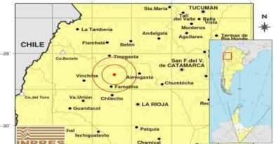 Fuerte temblor en La Rioja de una magnitud de 5.9