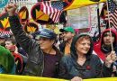 Mark Ruffalo se sumó a una protesta en Nueva York: “Debemos luchar por la paz y la dignidad de todos”