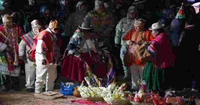 Bolivia recibió el Año Nuevo Andino 5533 con rituales ancestrales y pedidos de unidad y paz