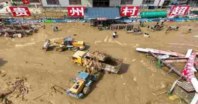 Las inundaciones en el suroeste de China dejan un saldo de seis muertos