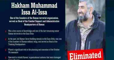 Fuerzas israelíes se adjudicaron la muerte de un líder de Hamas
