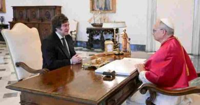 Milei sobre la salud del Papa: “Toda la Argentina le desea una pronta y completa recuperación”