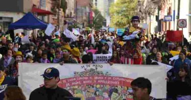 Paraguay: Cientos de chicos marcharon en protesta contra el abuso y exigen que no cierren Ministerio de la Niñez