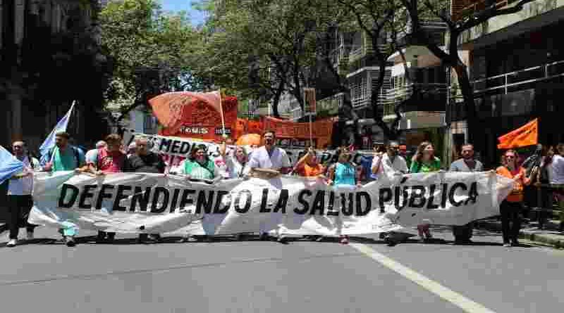 ATE junto a gremios y organizaciones se moviliza este jueves en defensa de la salud pública