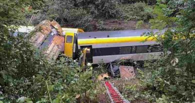 Alemania: Un tren descarriló en el sur del país, dejó el saldo de 3 muertos y varios heridos