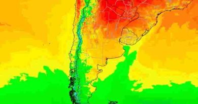 Se viene una ciclogénesis de invierno: Calor, lluvias y otra vez frío