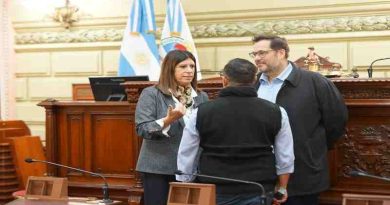 Clara García supervisó las tareas de adecuación realizadas en la “Cámara Baja” para albergar la “Convención Constituyente”