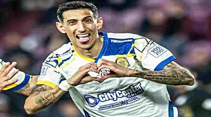 Di María tras el triunfo canalla: “Me está tocando convertir y estoy contento por toda la gente”