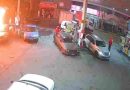Entre Ríos: Un auto explotó en una estación de servicio de Concepción del Uruguay y generó momentos de terror