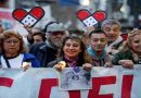 Trabajadores del Garrahan volvieron a reclamar con una “Caminata de las Velas” al Obelisco