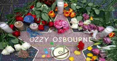 La estrella de Ozzy Osbourne en Hollywood quedó convertida en altar, el funeral que hubiera deseado