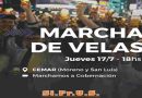Este jueves realizan una “marcha de velas” en defensa de la salud pública y las residencias