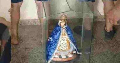 Corrientes: Robaron la imagen de la virgen de Itatí, pidieron rescate y fueron detenidos