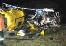 En la autopista Rosario-Córdoba chocaron dos camiones y resultó muerto uno de los conductores