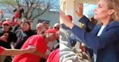 Tensión en Santa Fe: Trabajadores en huelga echaron a la senadora libertaria Florencia Arietto
