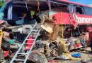 Brasil: Once muertos y más de 40 heridos dejó el choque de un autobús turístico en el estado de Matto Grosso