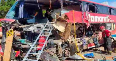 Brasil: Once muertos y más de 40 heridos dejó el choque de un autobús turístico en el estado de Matto Grosso