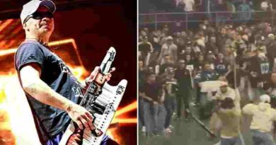 Batalla campal y un muerto en el recital de Damas Gratis en Bogotá